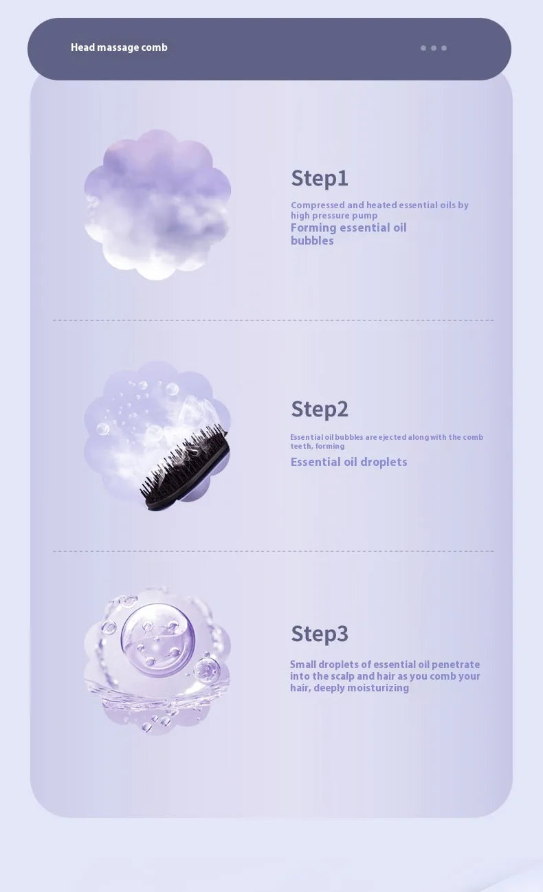 Head Therapy Electric Massage Comb