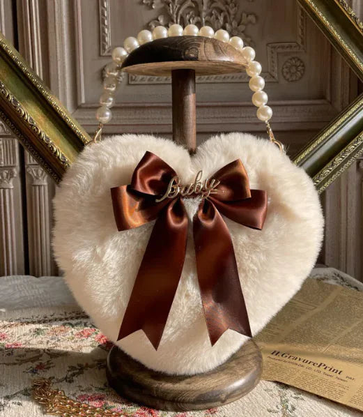 Heart Plush Hand Carrying Bag HejK.com