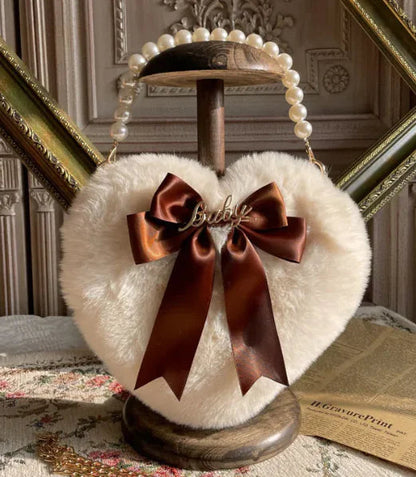 Heart Plush Hand Carrying Bag HejK.com