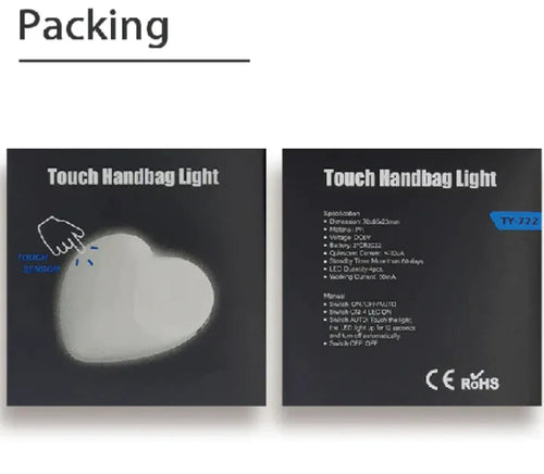 Heart Sensor Bag Light HejK.com