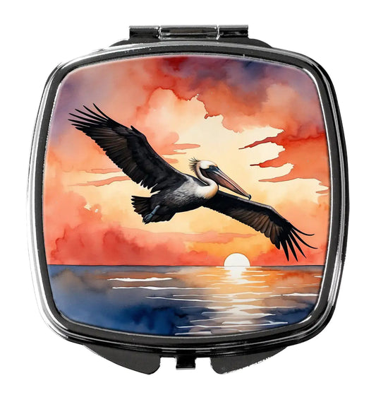 Pelican Fiery Sunset Compact Mirror WEM Support (www.WEM.support)