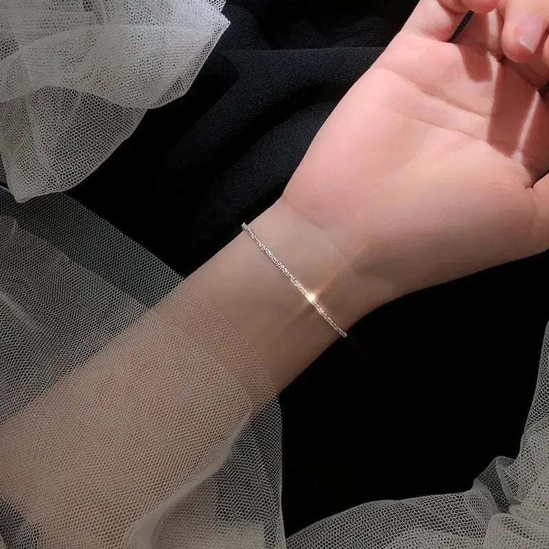 Starry Bracelet Sparkling Cauliflower Anklet Design Sense WEM Support (www.WEM.support)