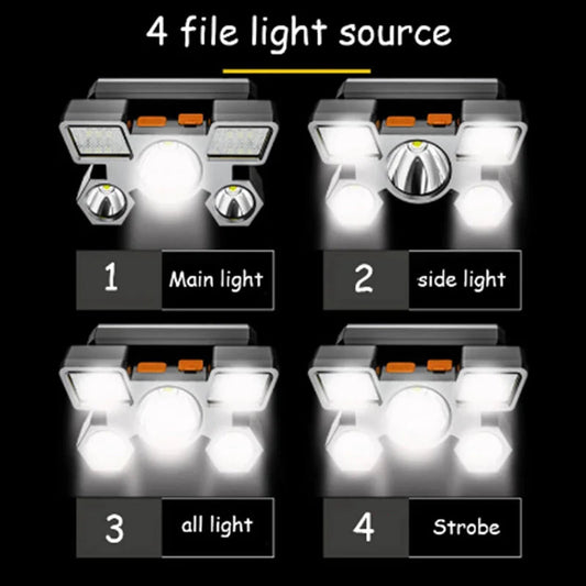 Aluminum LED Headlight WEM Support (www.WEM.support)