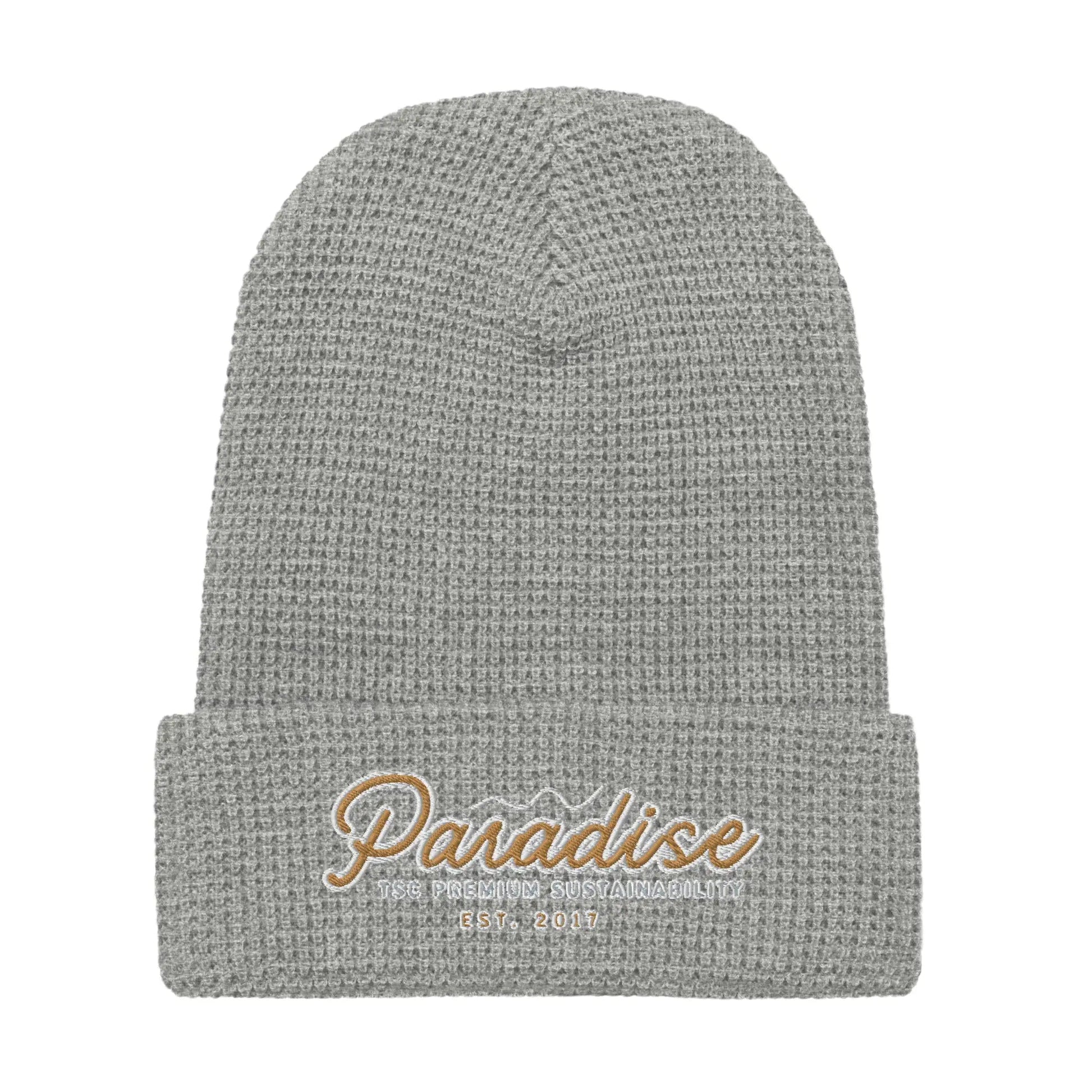 Premium Paradise Waffle Beanie WEM Support (www.WEM.support)
