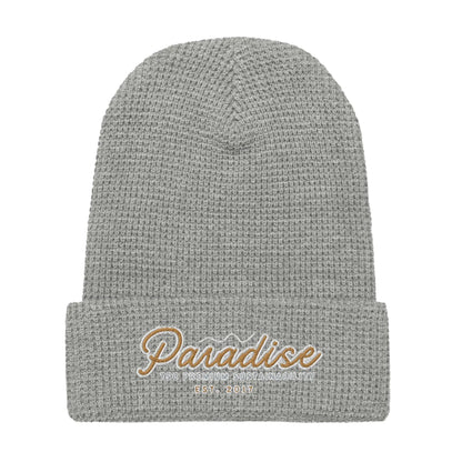 Premium Paradise Waffle Beanie WEM Support (www.WEM.support)