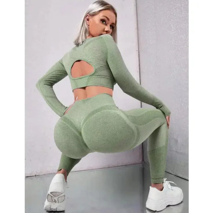 Yoga Two-piece Suit WEM Support (www.WEM.support)