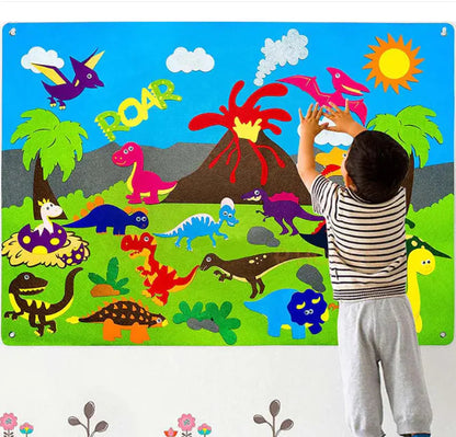 Interactive Science Discovery Felt Busy Board WEM Support (www.WEM.support)