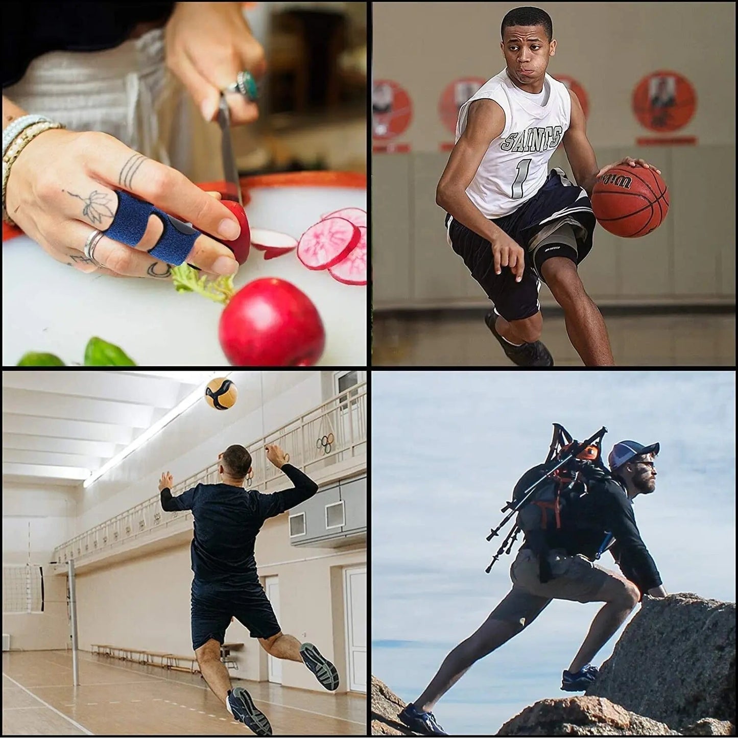 Adjustable Trigger Finger Splint Straightener Corrector Brace Support Protector WEM Support (www.WEM.support)