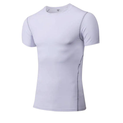 Solid color quick-drying bottoming short sleeve WEM Support (www.WEM.support)