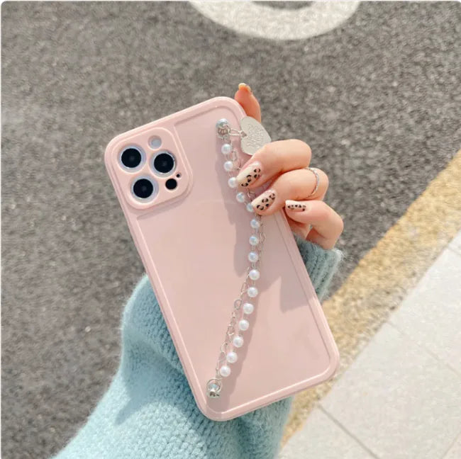 Silicone Chain Phone Case for iPhone 7/8 Plus WEM Support (www.WEM.support)