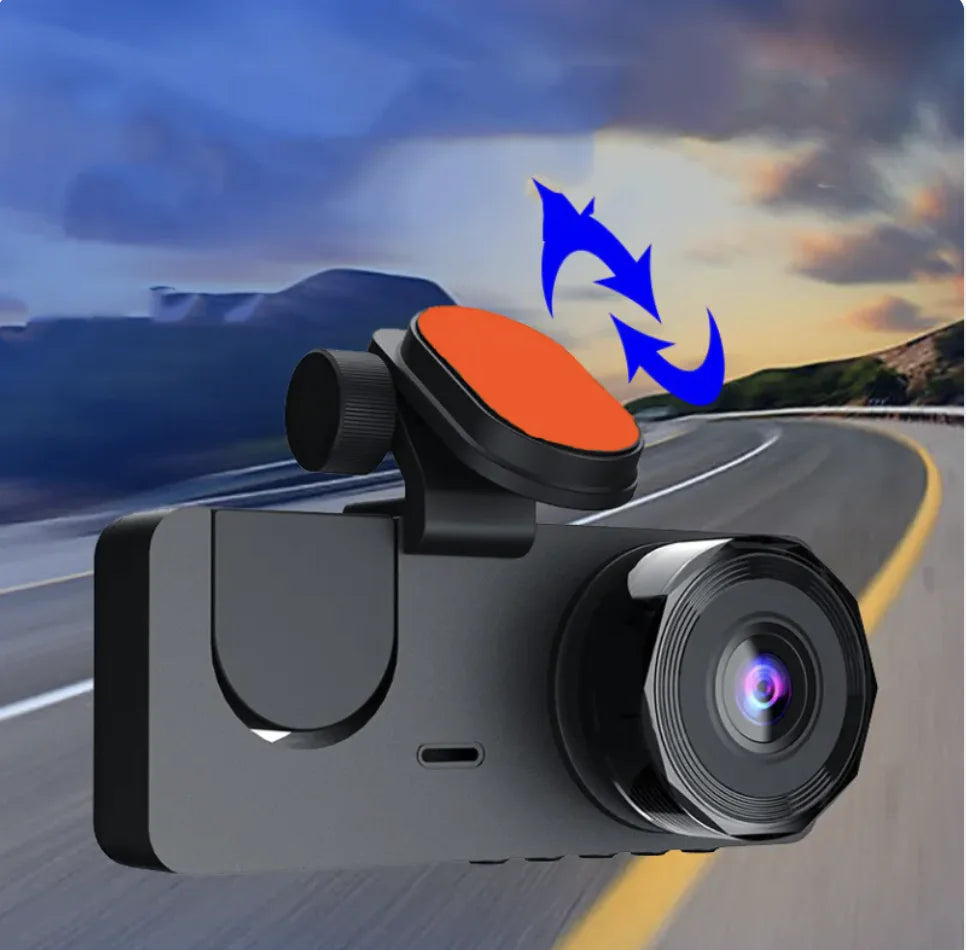 1080P HD Video Dashcam with Dual Recording WEM Support (www.WEM.support)