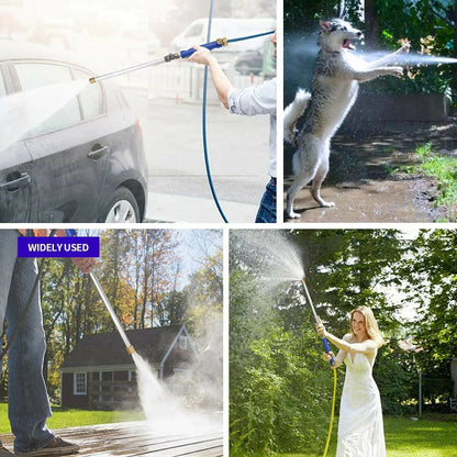 High Pressure Power Washer Water Spray Gun Nozzle Wand Attachment Garden Hose WEM Support (www.WEM.support)