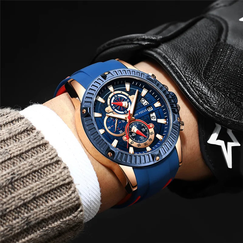 Luxurious Sport Wristwatch WEM Support (www.WEM.support)
