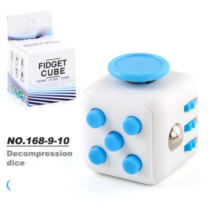 Cubo de Decompressão Fidget de 6 Lados