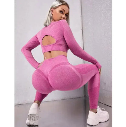 Yoga Two-piece Suit WEM Support (www.WEM.support)