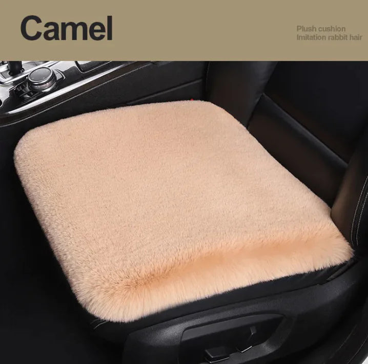 Car Seat Winter Plush Cushion WEM Support (www.WEM.support)