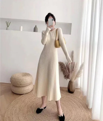 Women's Slim Fit Wool A-Line Mid-Length Skirt WEM Support (www.WEM.support)