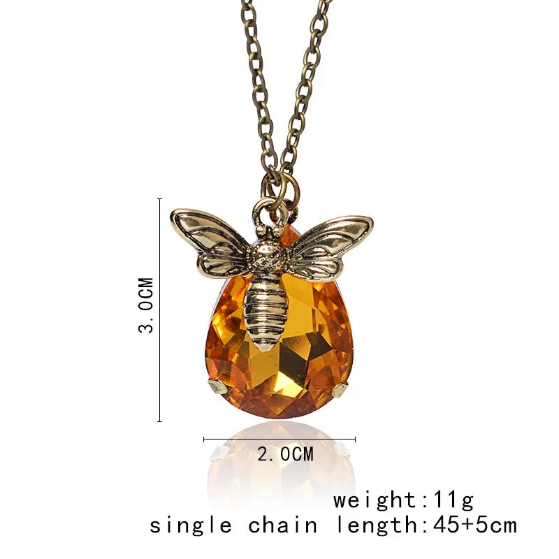 Amber Crystal Pendant WEM Support (www.WEM.support)