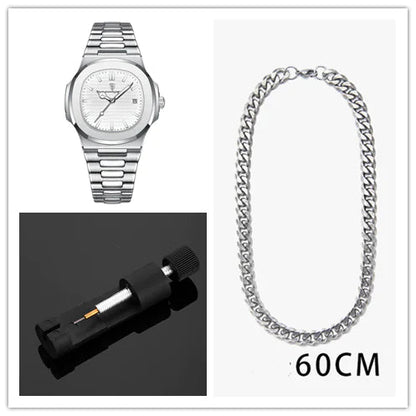 Waterproof Men's Quartz Watch WEM Support (www.WEM.support)