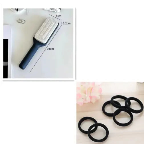 4-in-1 Self-Cleaning Hair Brush WEM Support (www.WEM.support)