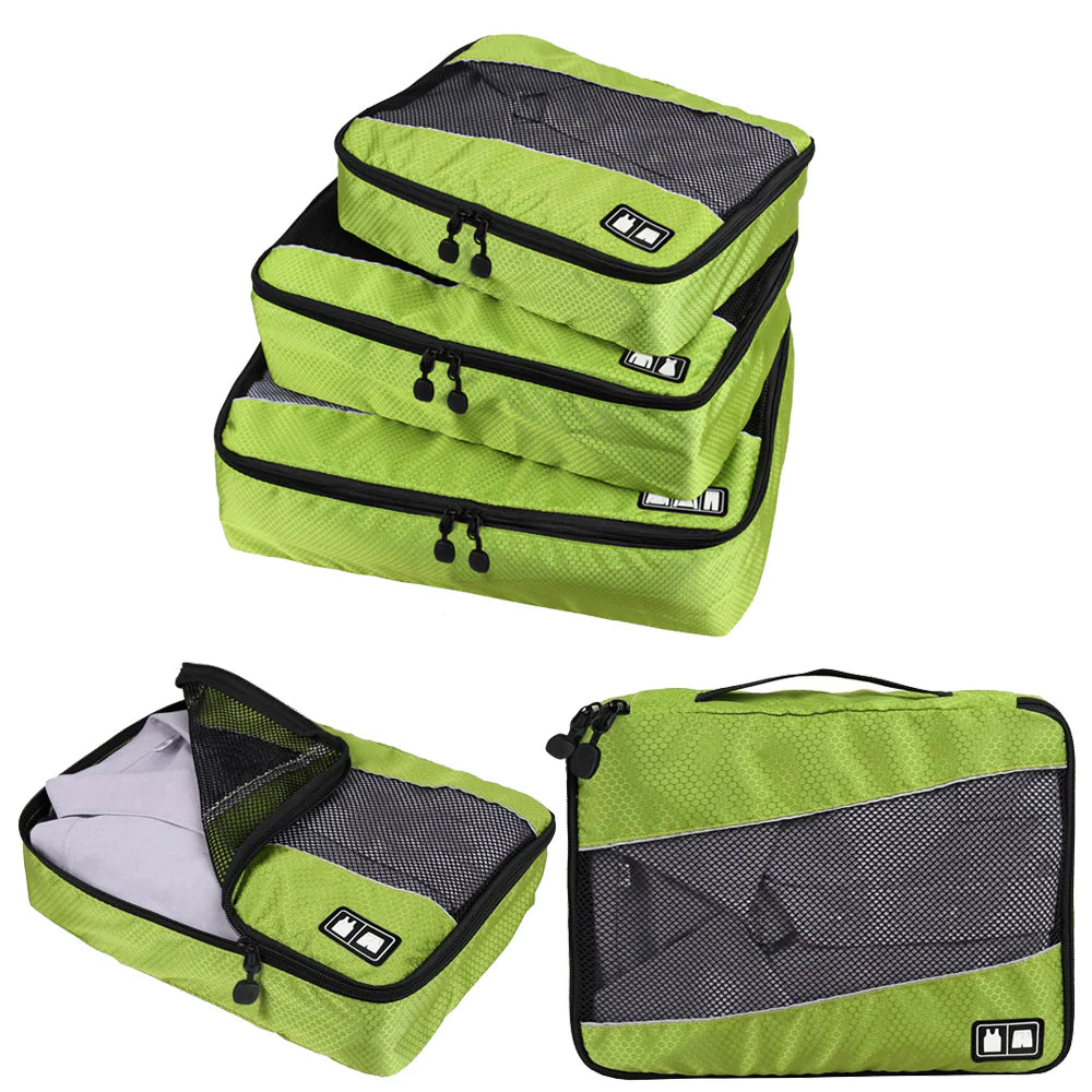 BAGSMART 3-Piece Packing Cube Travel Bag Organizer Set WEM Support (www.WEM.support)