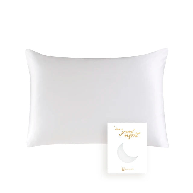Silk Solid Color Satin Pillowcase WEM Support (www.WEM.support)