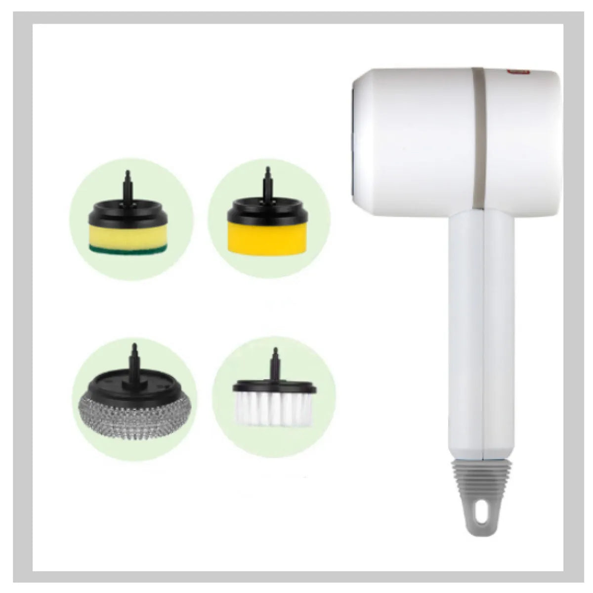 Electric Cleaning Brush Multifunctional Scouring Pad WEM Support (www.WEM.support)