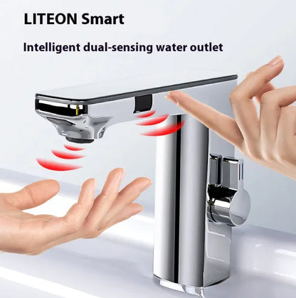 Infrared Sensor Digital Display Basin Faucet