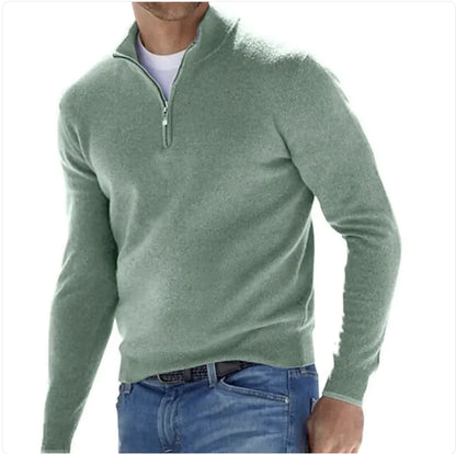 Men's Long-Sleeve Cashmere Undershirt