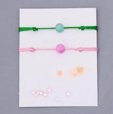 Natural Stone Bead Bracelet WEM Support (www.WEM.support)