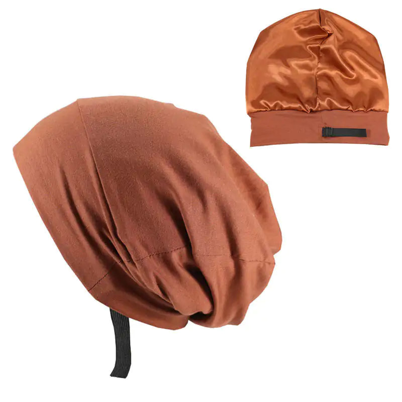 Spring And Autumn Adjustable Men's Satin Lined Hood WEM Support (www.WEM.support)