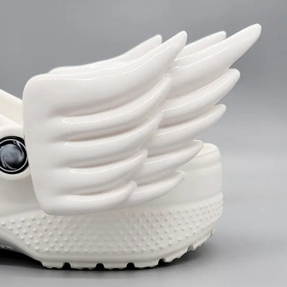 Wing Pendant Shoe Charms WEM Support (www.WEM.support)