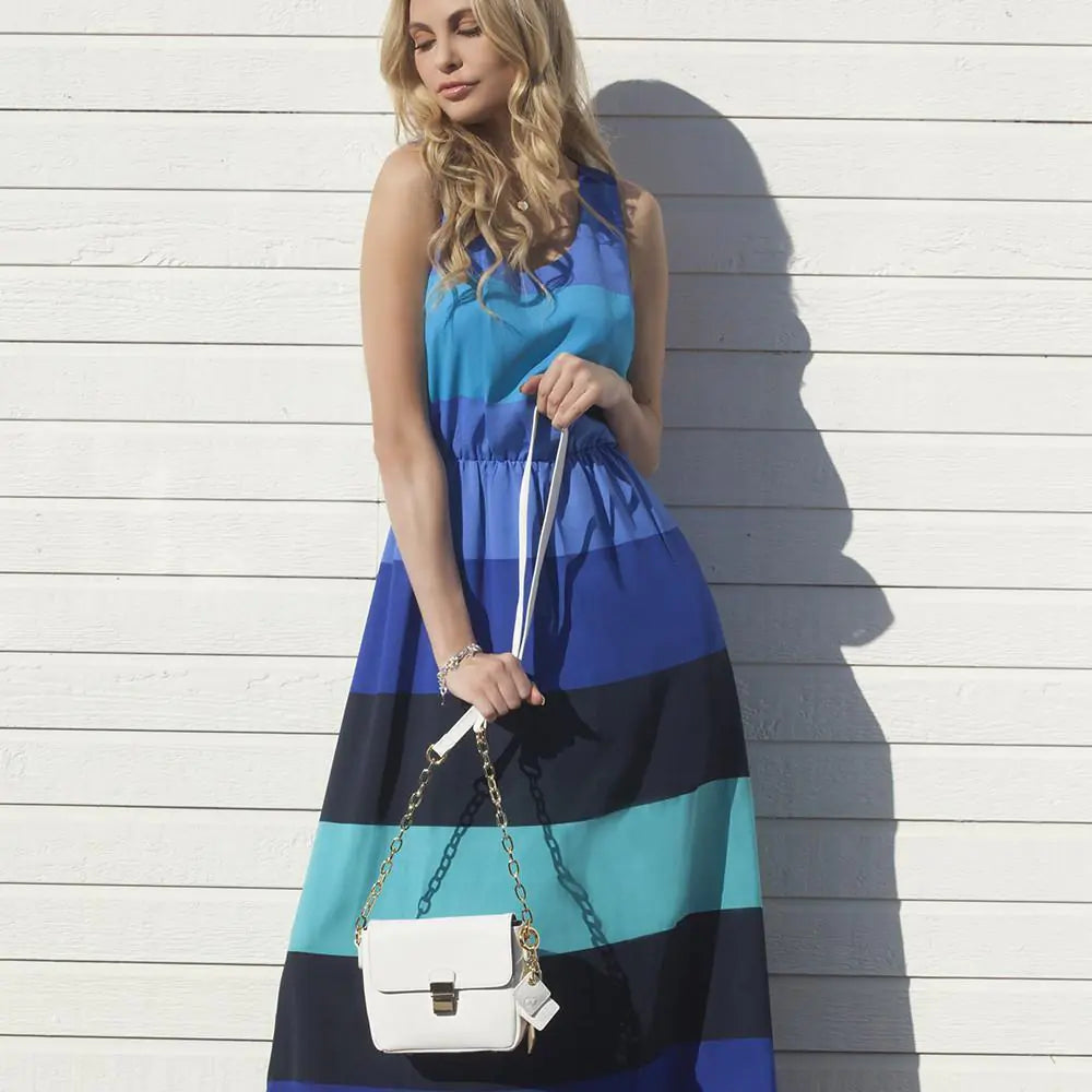 Tiny Leather Handbag -White (Option 2) WEM Support (www.WEM.support)