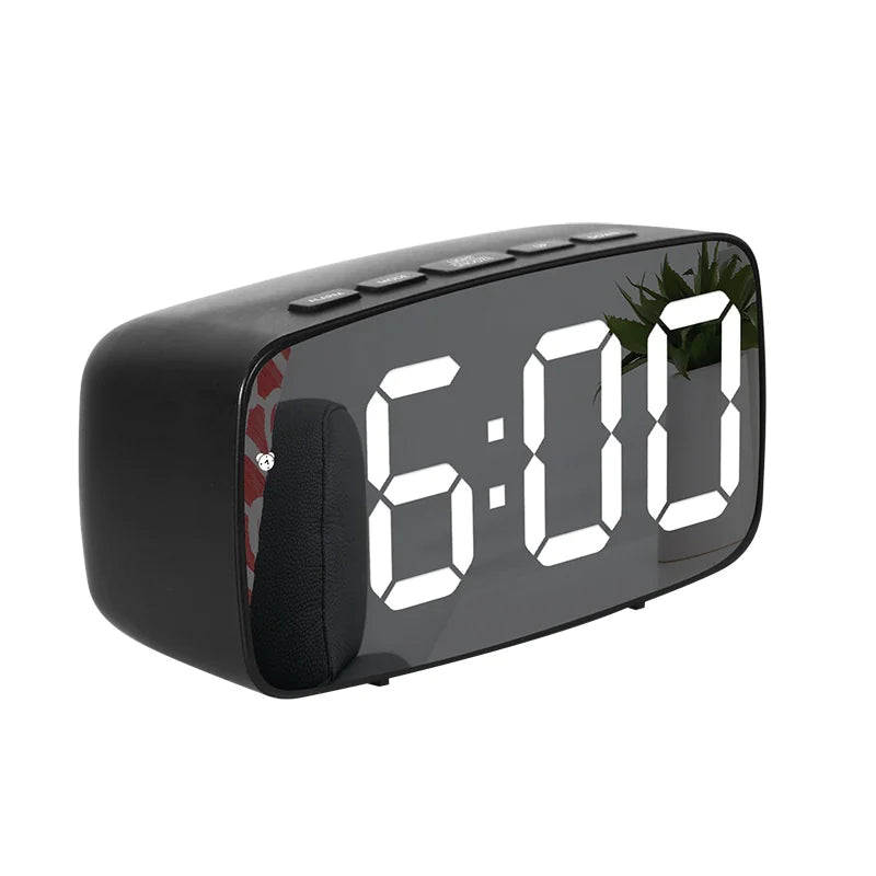LED Mirror Alarm Clock WEM Support (www.WEM.support)