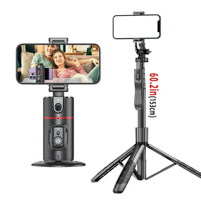 Auto Face Tracking Tripod with Stabilizer WEM Support (www.WEM.support)