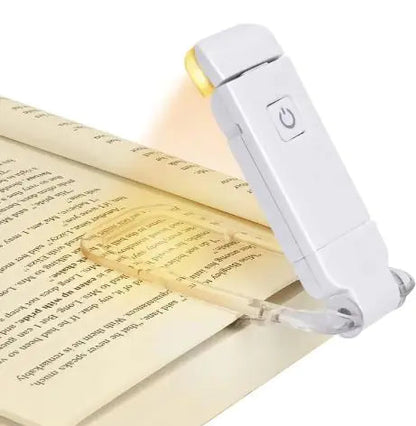 LED USB Rechargeable Book Reading Light WEM Support (www.WEM.support)