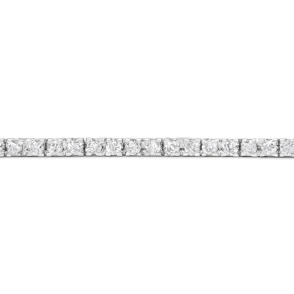 10K White Gold 2.0 Cttw Prong Set Round-Cut 7.25" Classic Lab Grown Diamond Tennis Bracelet (G-H Color, VS2-SI1 Clarity) WEM Support (www.WEM.support)