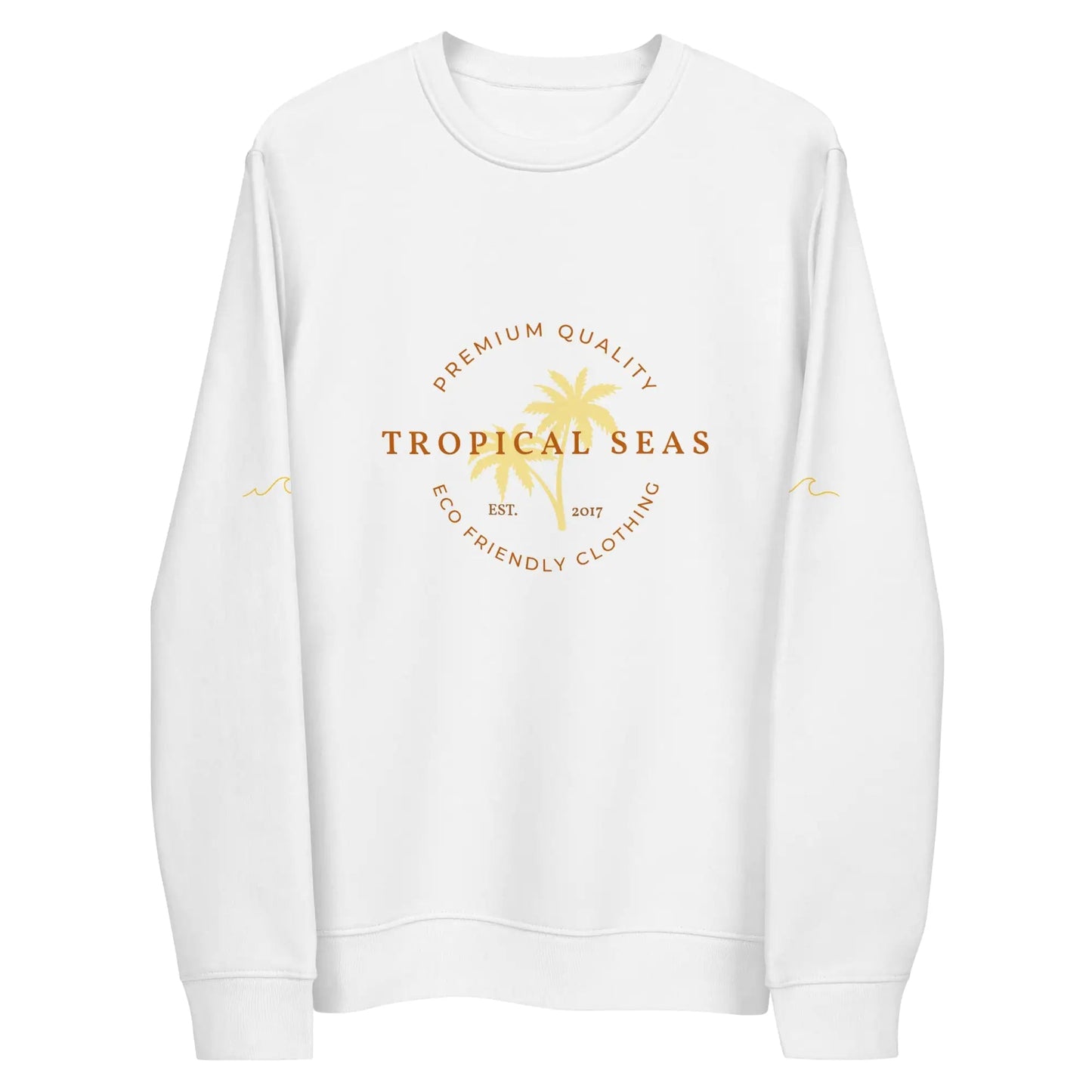 Premium Tropical Seas Eco Sweatshirt WEM Support (www.WEM.support)