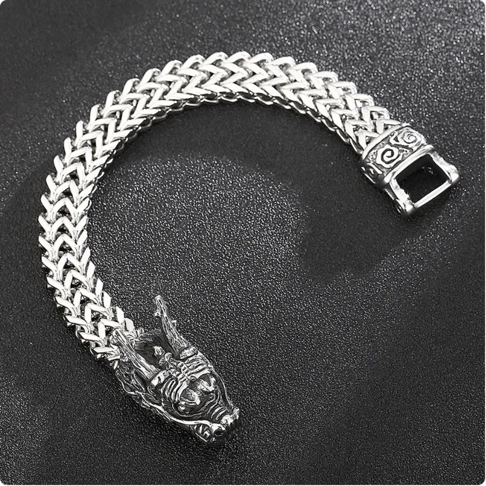 Punk Retro 316L Stainless Steel Keel Chain WEM Support (www.WEM.support)