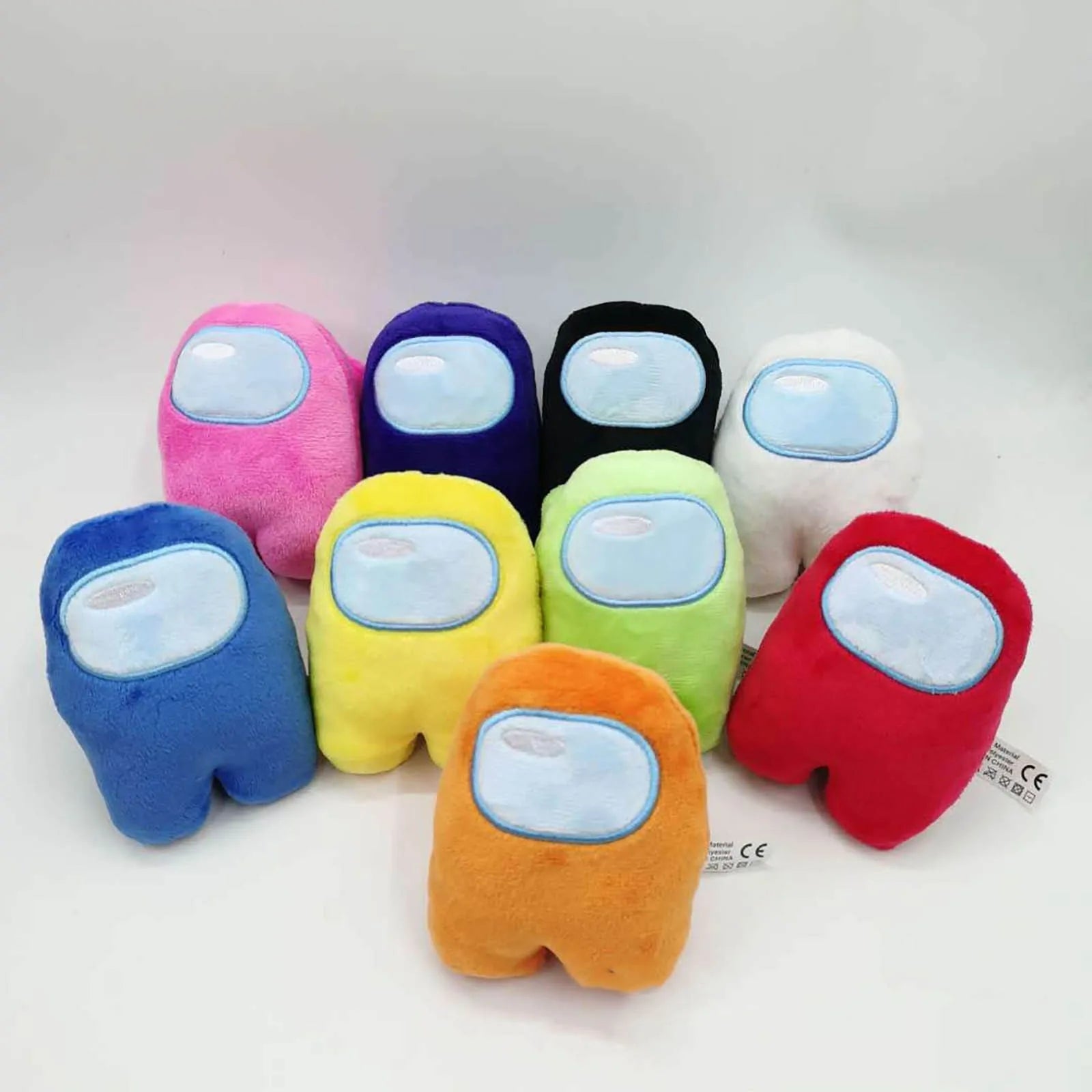 Pelúcia Fofa do Among Us com Música: Boneco Vermelho Pequeno e Fofo para o Natal WEM Support (www.WEM.support)