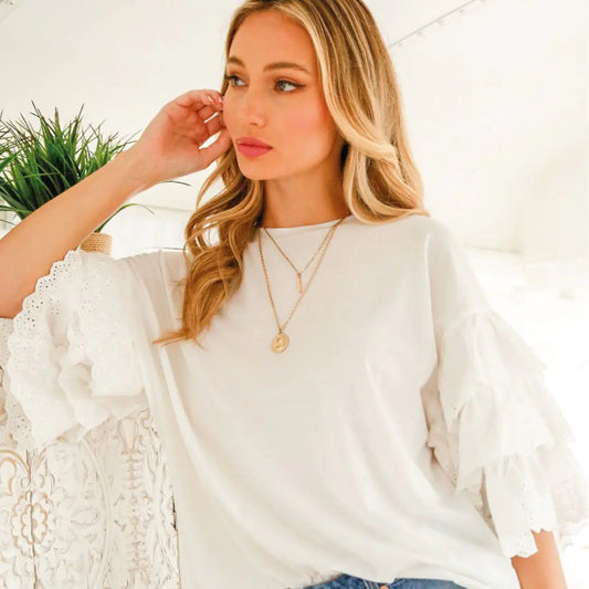 Layered Lace Top WEM Support (www.WEM.support)