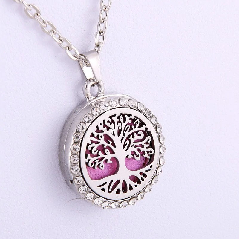 10 Styles Aroma Oil Diffuser Perfume Necklace WEM Support (www.WEM.support)