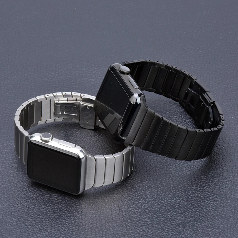 Stainless Steel Strap for Apple Watch WEM Support (www.WEM.support)