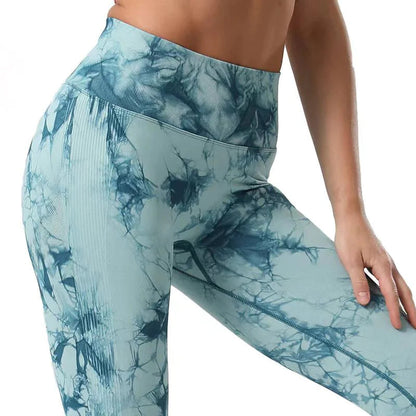 Tie Dye Printed Leggings WEM Support (www.WEM.support)