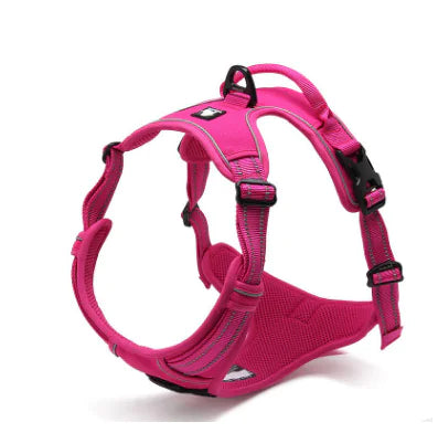 Truelove Adjustable Reflective Nylon Dog Harness WEM Support (www.WEM.support)