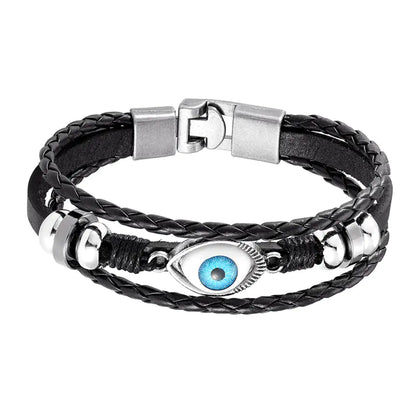 Charm Multi-Layer Evil Eye Bracelet