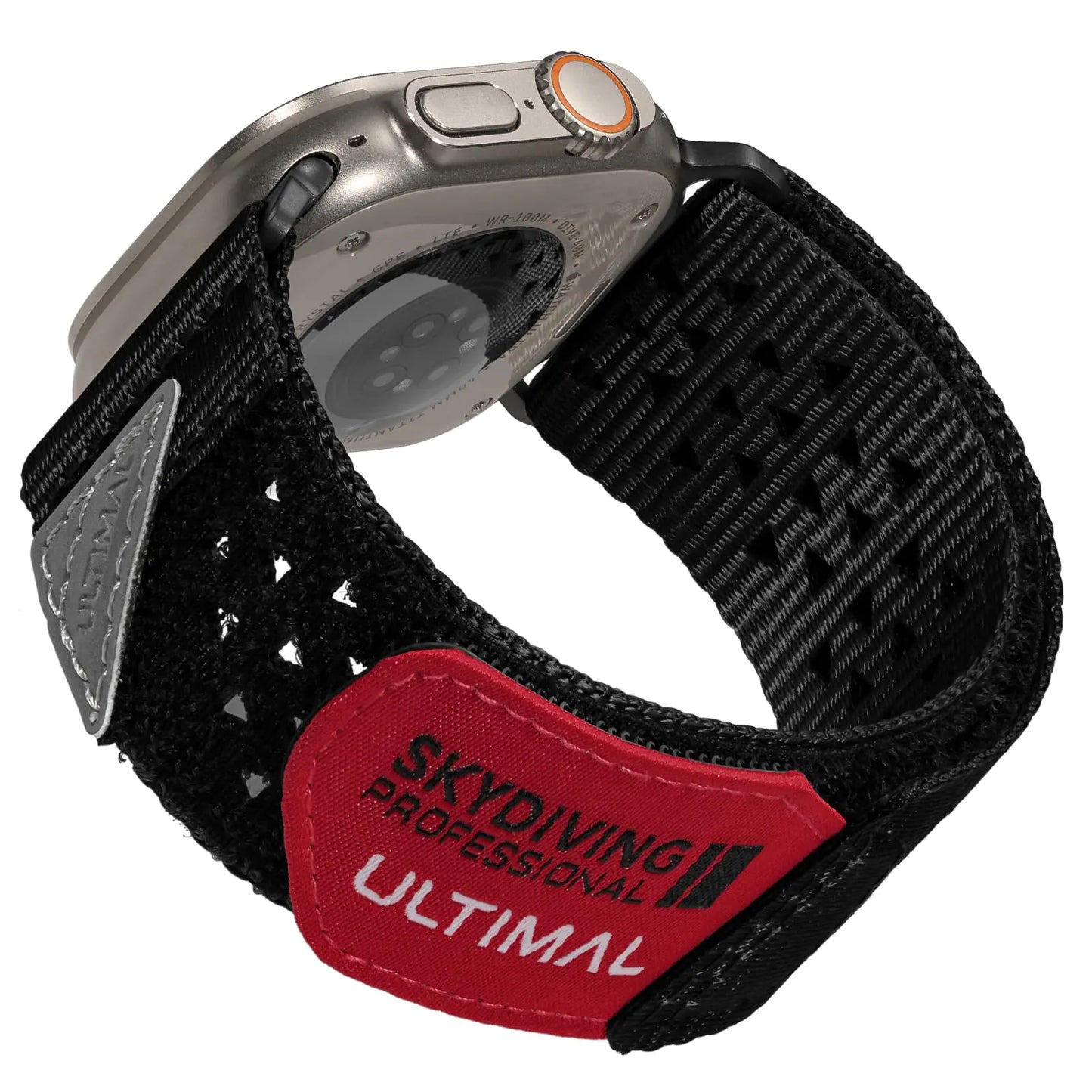 ULTIMAL Ultrawide for Apple Watch Band Ultra/Ultra2 49mm/46mm/45mm/44mm Ultra wide Sport Nylon Band for iWatch Series 9/8/7/6/5/4/SE/SE2 for Women Men Hollow Out Breathable watch band (49/46/45/44mm, Army Green)