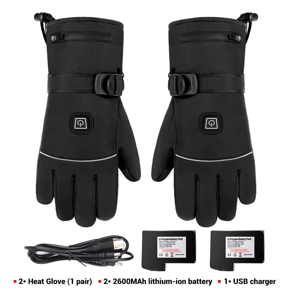 Waterproof Heated Motorcycle Gloves HejK.com