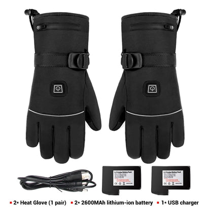 Waterproof Heated Motorcycle Gloves HejK.com