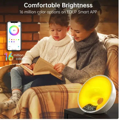 WiFi Smart App Wake Up Clock WEM Support (www.WEM.support)